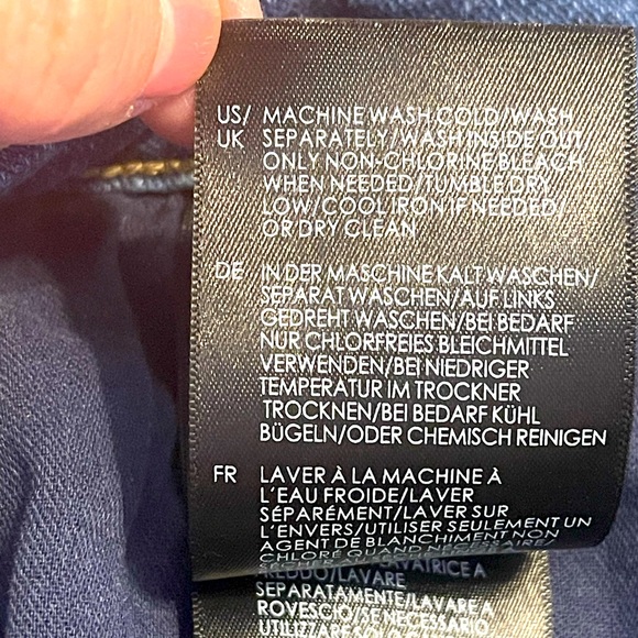 LIVERPOOL LOS ANGELES Sadie Side Decorative Zipper Crop Straight Leg. Size 8/29 - Picture 9 of 14